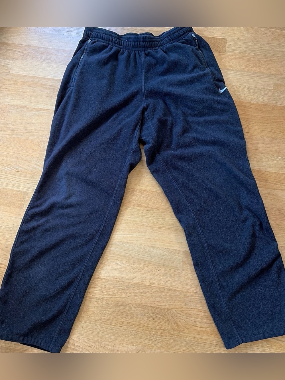 Mens Nike Black Fleece Sweatpants